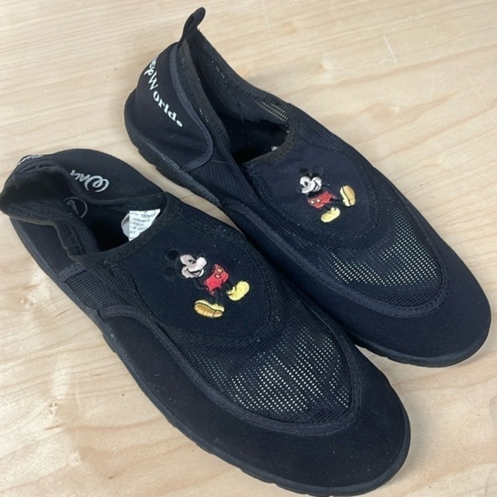 Mickey Walt Disney World swim water shoes size 7